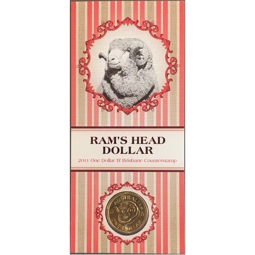2011 RAM's Head Dollar Counterstamp