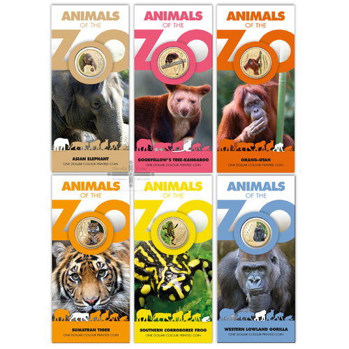 2012 $1 Animals of the Zoo Carded (Assorted)