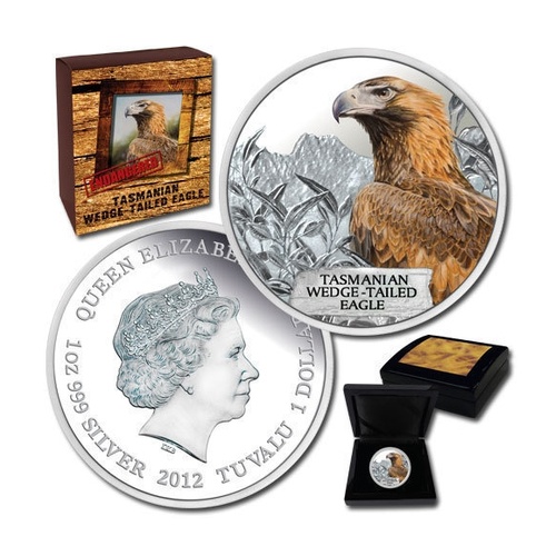 2012 1oz Tasmanian Wedge-Tailed Eagle Silver Proof Coin