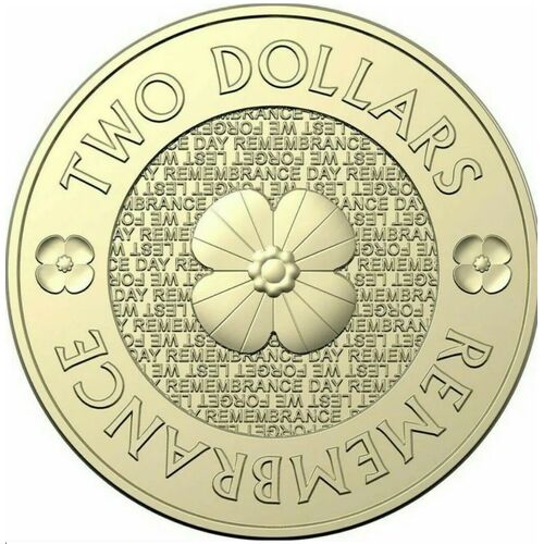 2012 $2 Gold Poppy Single Coin