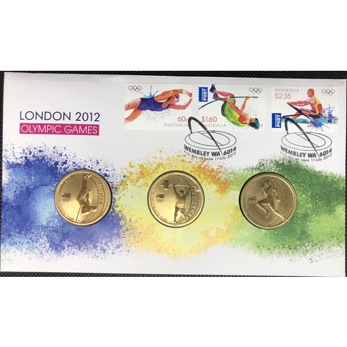 2012 PNC London Olympics 3 coins