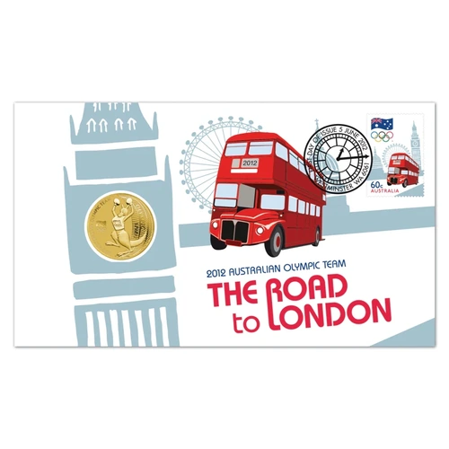 2012 $1 Australian Olympic Team - The Road to London PNC