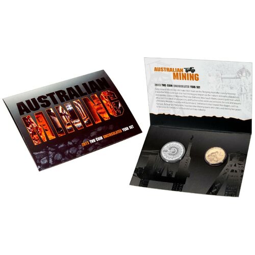 2013 Australian Mining 2 Coin Set