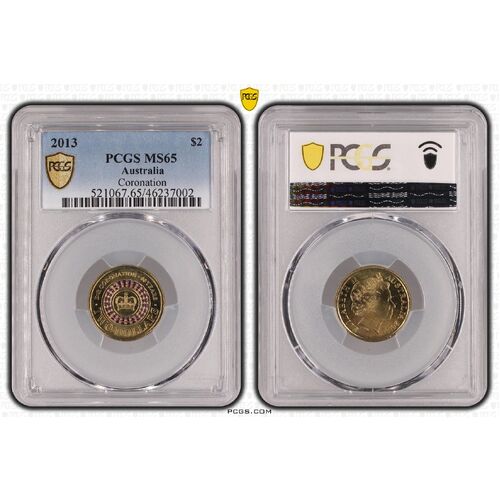 2013 $2 Coronation MS65