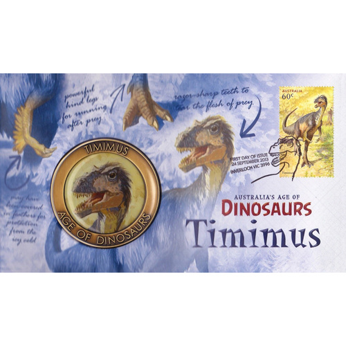 2013 Australia's Age of Dinosaurs - Timimus Medallion in PNC