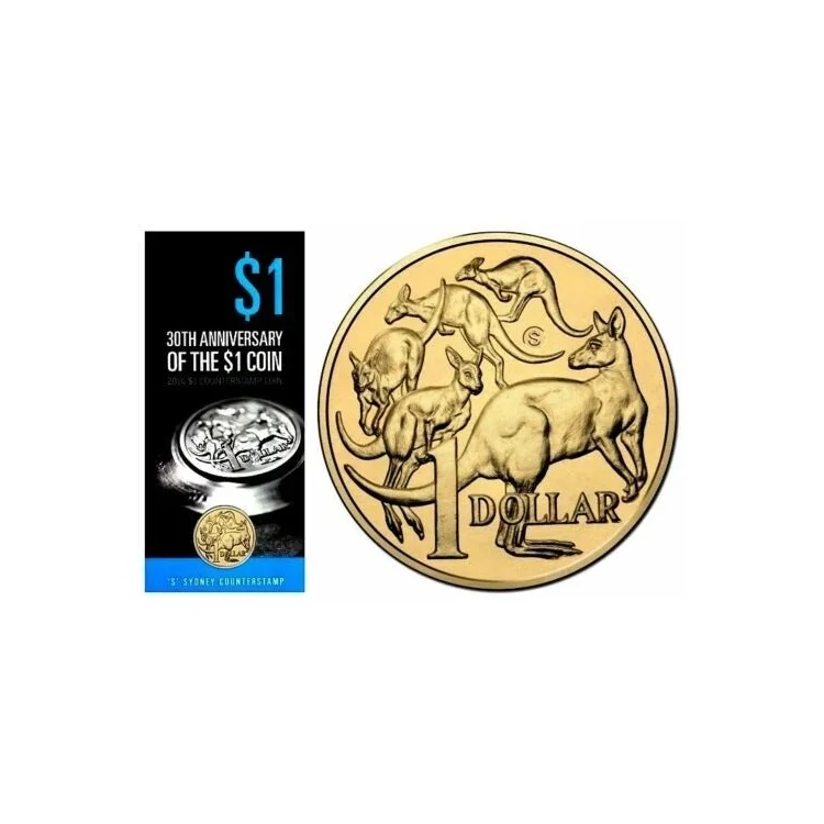2014 30th Anniversary of the $1 Coin 'S' Counterstamp