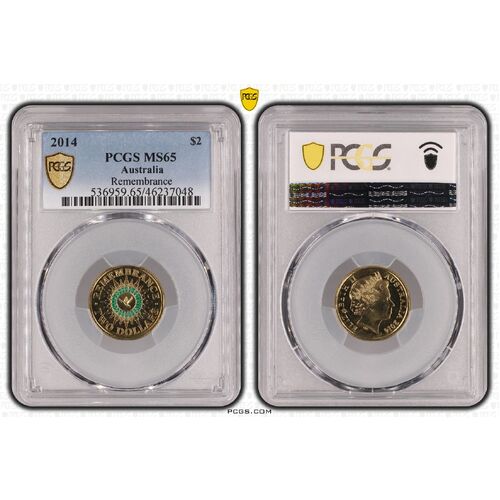 2014 $2 Green Remembrance