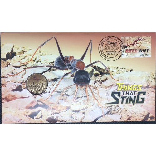 2014 PNC Things that Sting Bull Ant coloured 