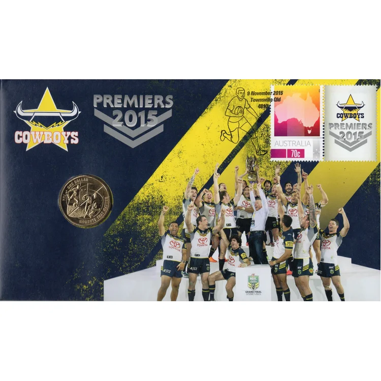 2015 $1 NRL Premiers - Cowboys PNC