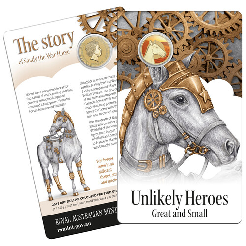 2015 $1 Unlikely Heroes - The Story of  Murphy the Donkey