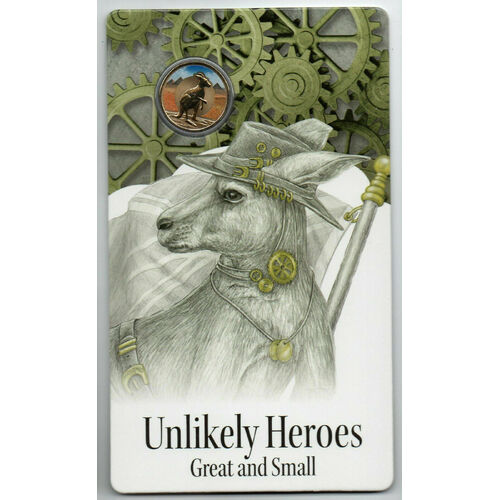 2015 $1 Unlikely Heroes Great and Small - Shake the Kangaroo