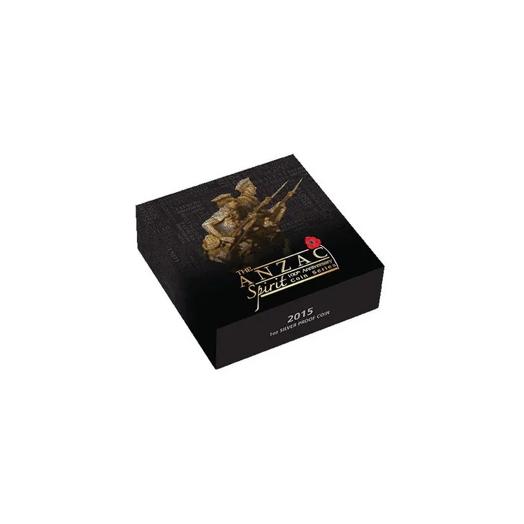 2015 $1 ANZAC Spirit 100th Ann 1oz 