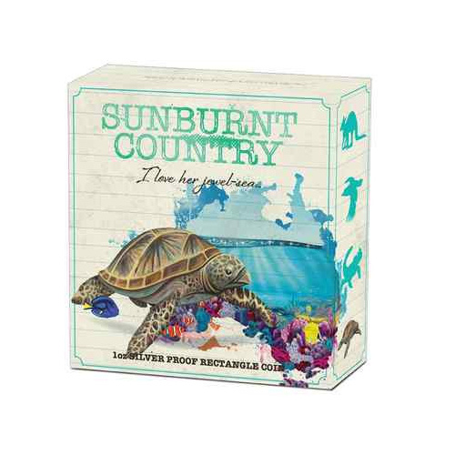 2015 1oz Sunburnt Country - Jewel Sea Silver Proof Coin