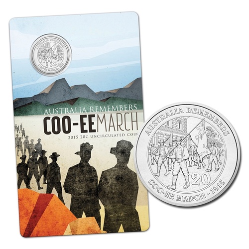 2015 - Australia Remembers Coo-ee march Twenty Cents