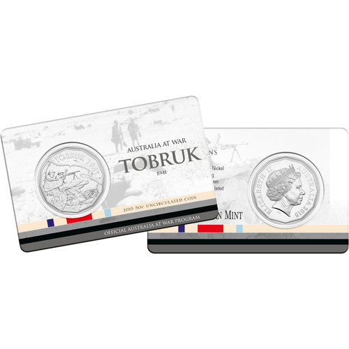 2015 50c Australia At War - Tobruk