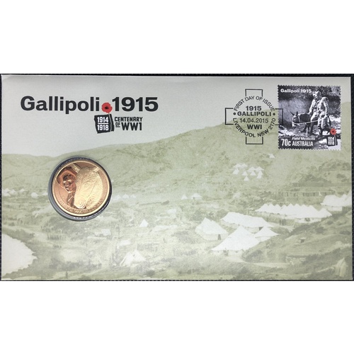 2015 $1 PNC Gallipoli 1915