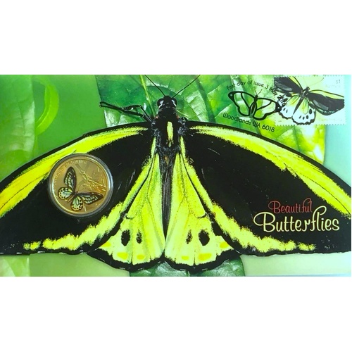 2016 $1 Beautiful Butterflies Richard Birdwing PNC