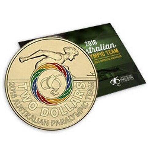 2016 - $2 Paralympics Coloured Coin