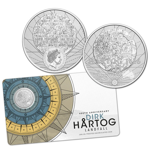 2016 20c 400th Anniversary Dirk Hartog Landfall