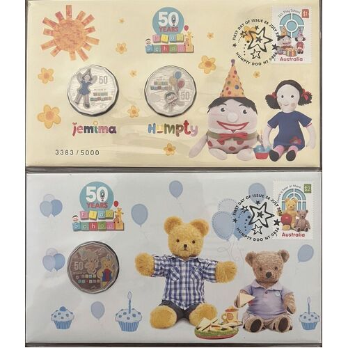 2016 50 Years of Play School Three Medallion PMC