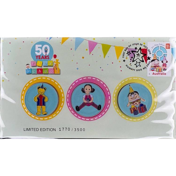 2016 50 Years of Play School Three (PMC Medallion)