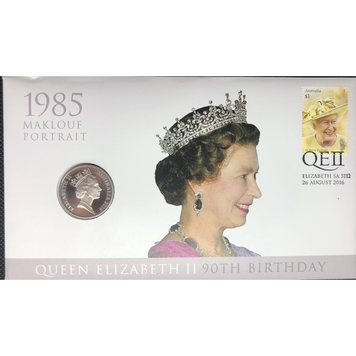 2016 PNC Queen Elizabeth II 90th Birthday Machin Portrait