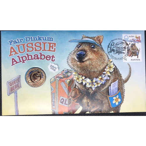 2016 $1 PNC Fair Dinkium Aussie alphabet - Quokka