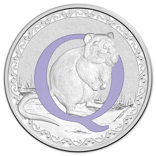 2017 Silver $1 - Proof Q - Alphabet Series