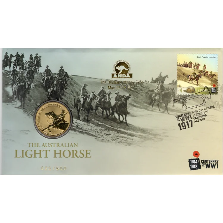 2017 $1 Australian Light Horse PNC (ANDA Brisbane 13-14 May)