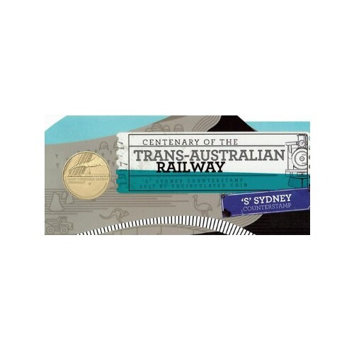 2017 $1 Centenary of the Trans-Australian Railway