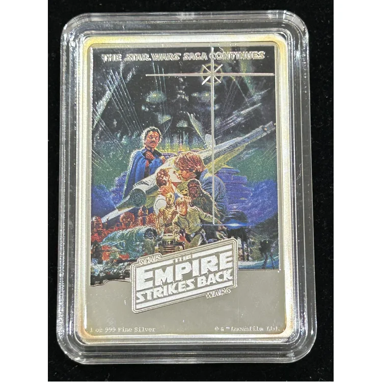 2017 1oz Silver - Star Wars - The Empire Strikes Back 40th Anniversary Coin