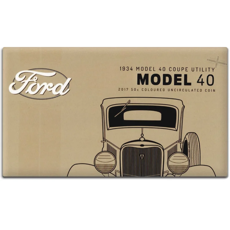 2017 50c Ford Model 40 1934 Coupe Utility