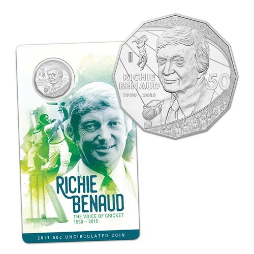 2017 - Richie Benaud Fifty Cents