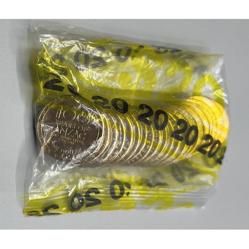 2018 BAG $1 ANZAC Coins