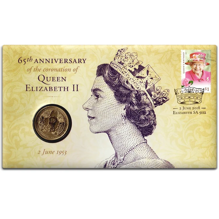 2018 $1 65th Anniversary of the Coronation of Queen Elizabeth II