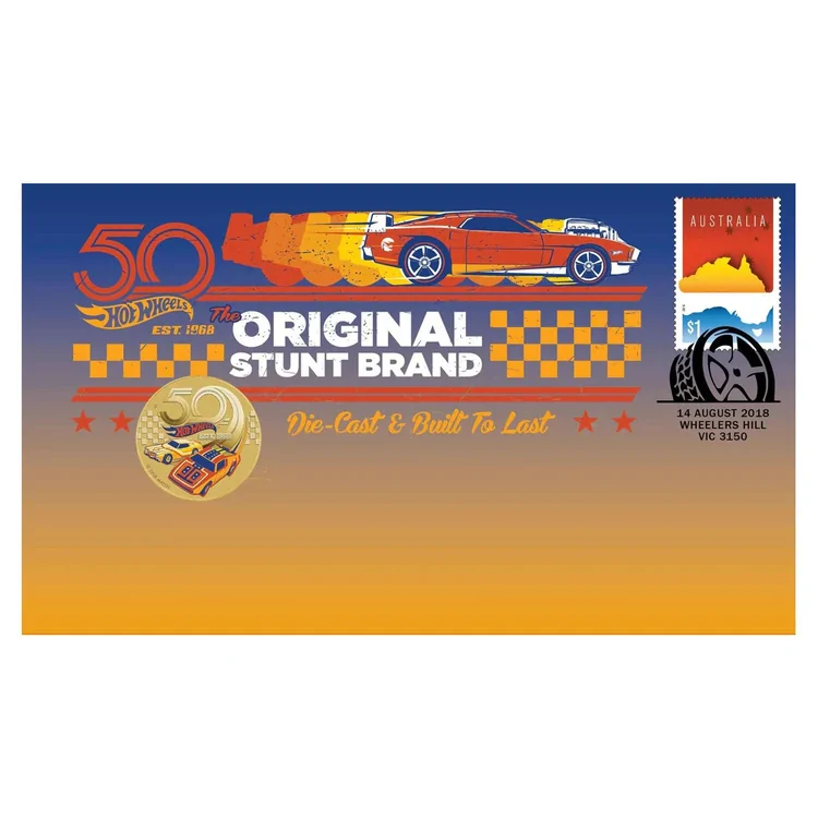 2018 $1 50th Anniversary of Hot Wheels PNC