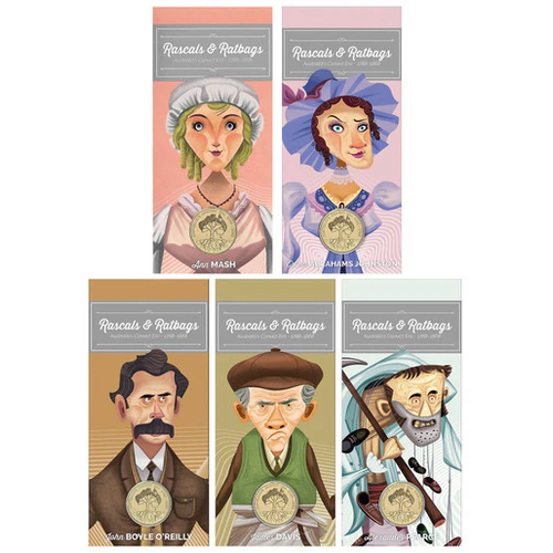 2018 $1 Ratbags & Rascals Australia's Convict Era