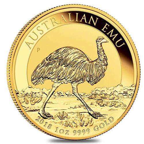 2018 EMU 1oz Pure Gold