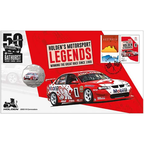 2018 PNC Holden VX Commodore 50c - Bathurst Wins - Motorsport Legends