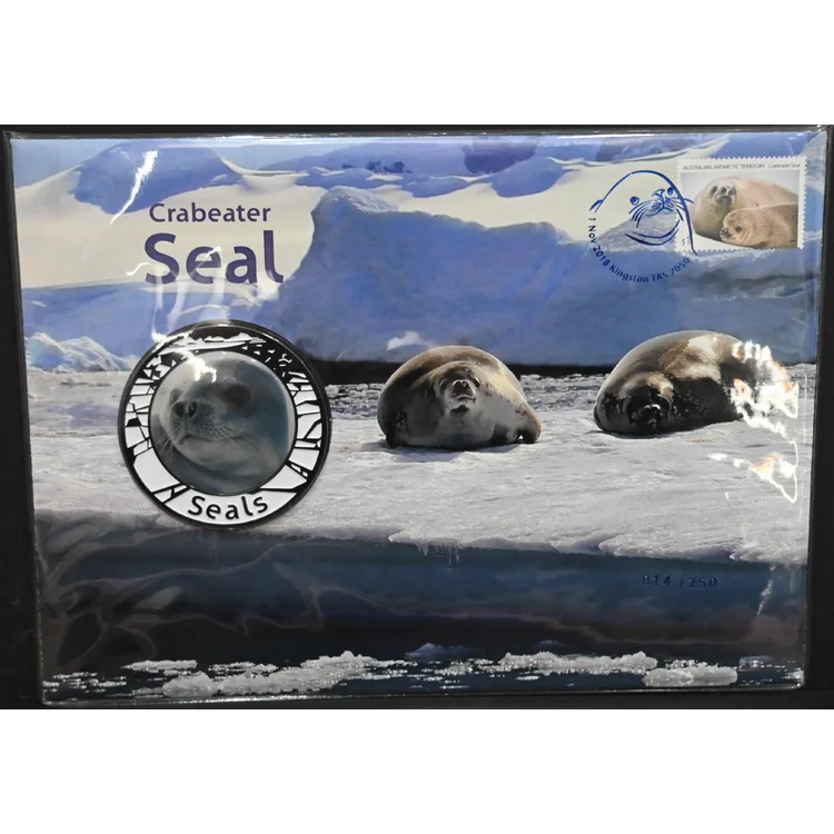 2018 Crabeater Seal Medallion PMC