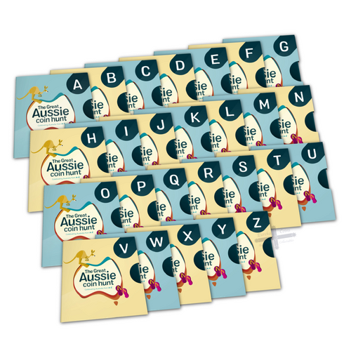 2019 $1 Great Australian Coin Hunt - Individually Carded Coins
