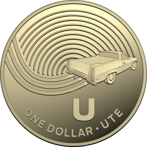 2019 $1 "U" Great Australian Coin Hunt
