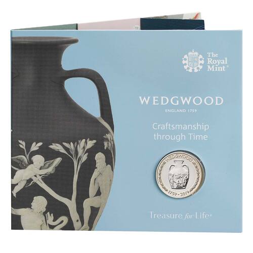 2019 £2 Wedgewood Brilliant UNC 