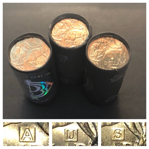 2019 "A U S" Mintmark $1 Coin ROLLS