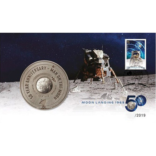 2019 PNC Medallion 50 Years Man on the Moon 1969