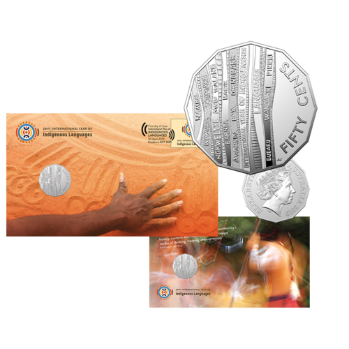2019 PNC 50c  Indigenous Languages 