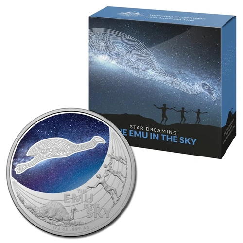 2020 1/2oz Star Dreaming - Emu In the Sky Silver Proof Coin