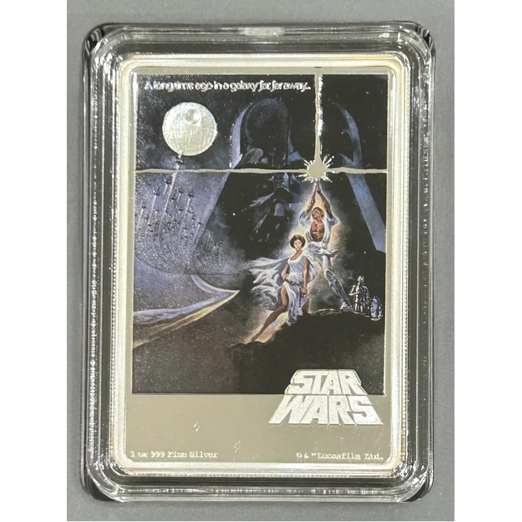 2020 1oz Silver - Star Wars - A New Hope 40th Anniversary Coin