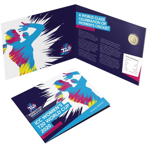 2020 - $2 Womens T20 World Cup Coloured Coin