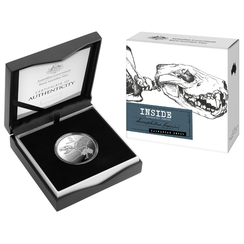 2020 1oz Silver - Silver $5 Australia's Most Dangerous - Tasmanian Devil